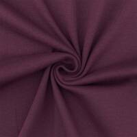 Bündchen Heike, Schlauchware, uni aubergine