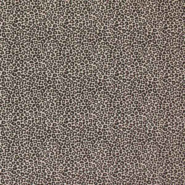 Jersey Stoff Leoprint, natur