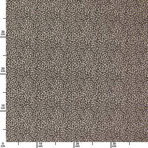 Jersey Stoff Leoprint, natur