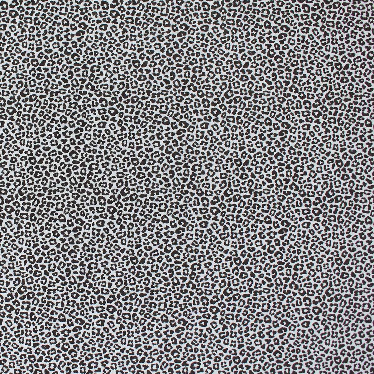 Jersey Stoff Leoprint, hellblau box
