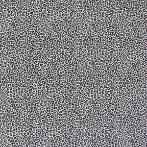 Jersey Stoff Leoprint, hellblau