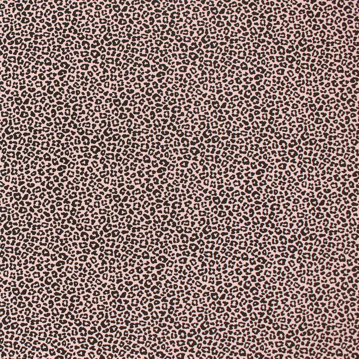 Jersey Stoff Leoprint, altrosa hell box