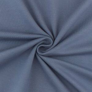 French Terry Stoff, uni jeansblau *B-Ware*