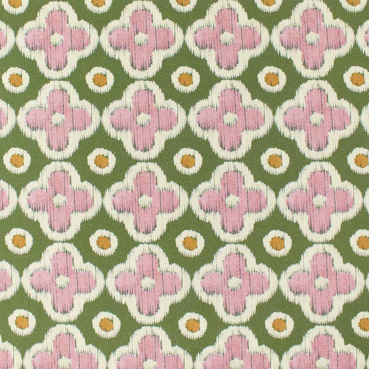 Canvas Stoff siebziger Jahre Blumen, kha box