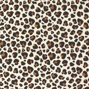 French Terry Stoff Leoprint, ungeraut, natur