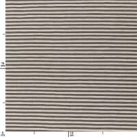 Jersey Stoff gestreift, 2,5mm, anthrazit/hellgrau