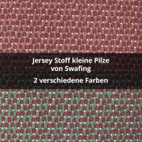 Jersey Stoff kleine Pilze