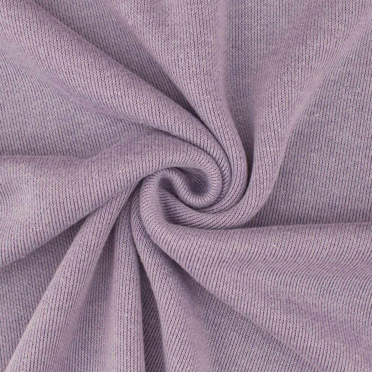 Strickjersey Stoff Ida, uni, flieder box