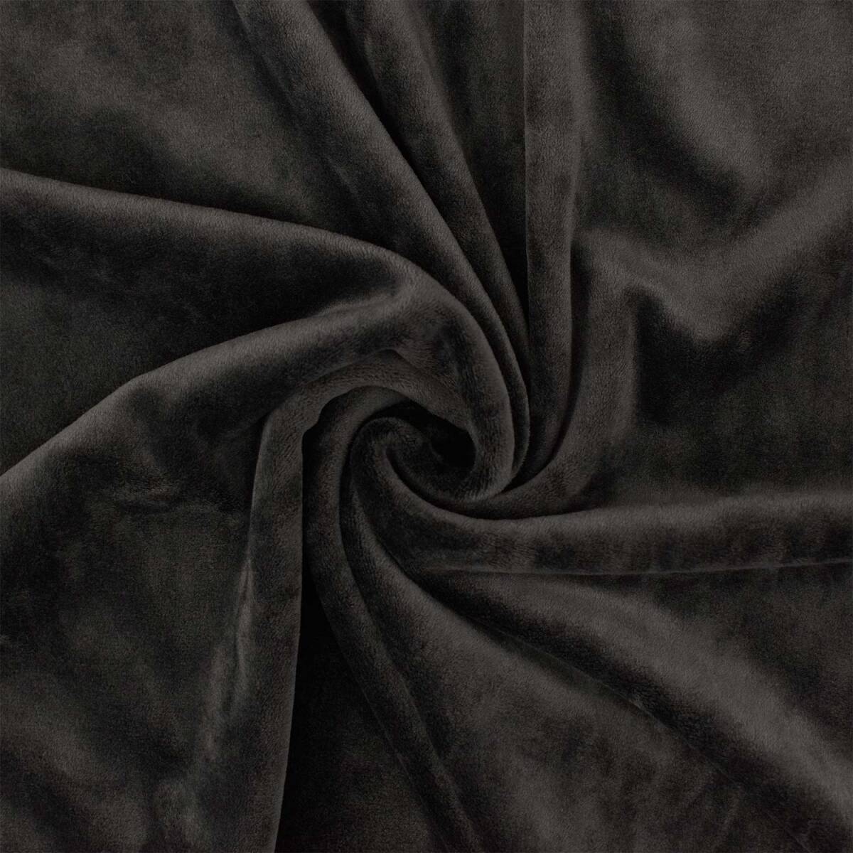Nicky-Samt-Stretch Stoff Kelz, schwarz box