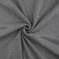 Alpenfleece Stoff Mila melange, meliert anthrazit *B-Ware*