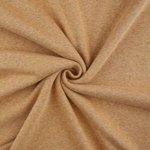 Alpenfleece Stoff Mila melange, meliert ocker *B-Ware*