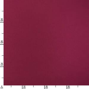 Canvas Stoff gewaschen, uni bordeaux