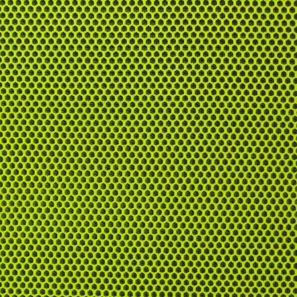 Mesh Stoff, 3D Struktur, schwarz/lime