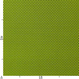 Mesh Stoff, 3D Struktur, schwarz/lime