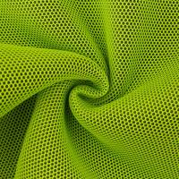 Mesh Stoff, 3D Struktur, schwarz/lime