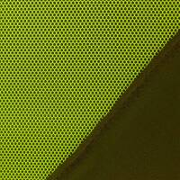 Mesh Stoff, 3D Struktur, schwarz/lime