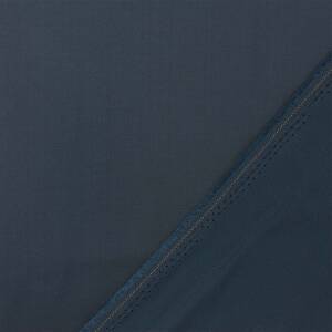 Viskose Satin Stoff Ella, uni marine
