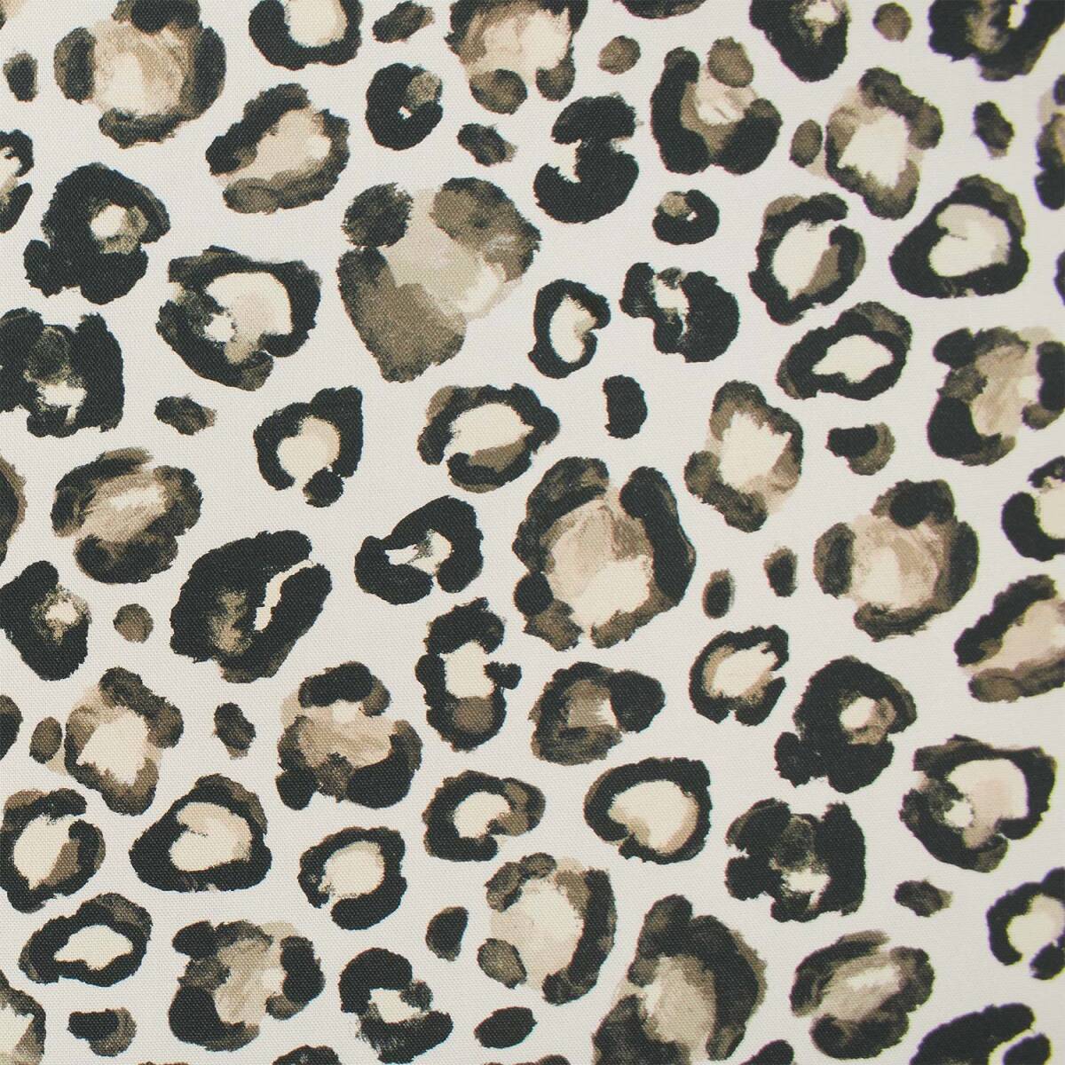 Canvas Stoff Leoprint, naturweiß box