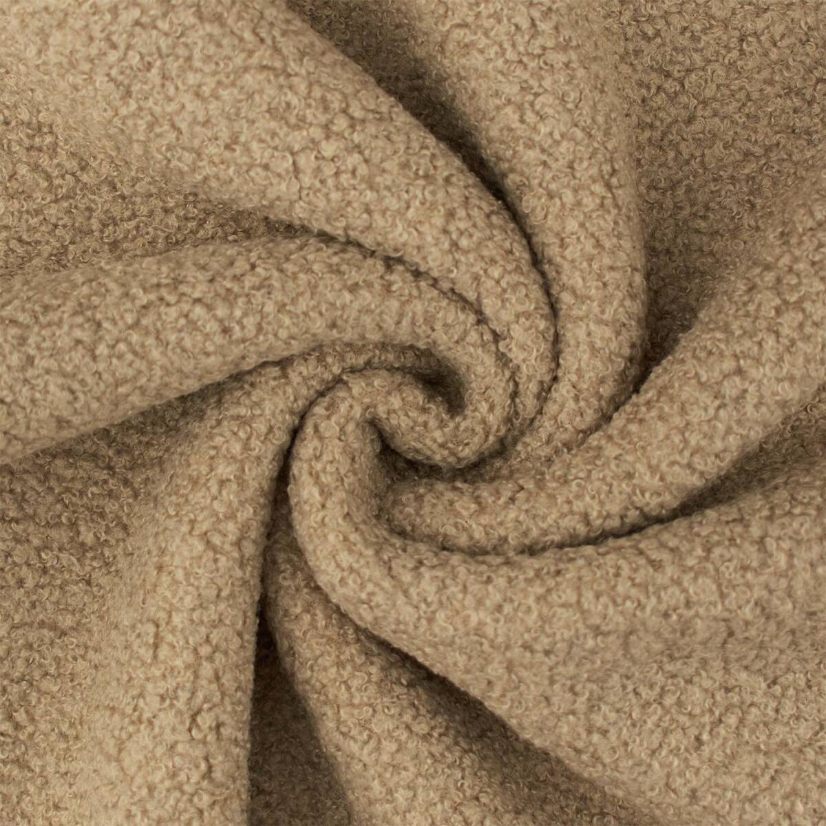 Teddy Fleece, Doubleface, taupe box