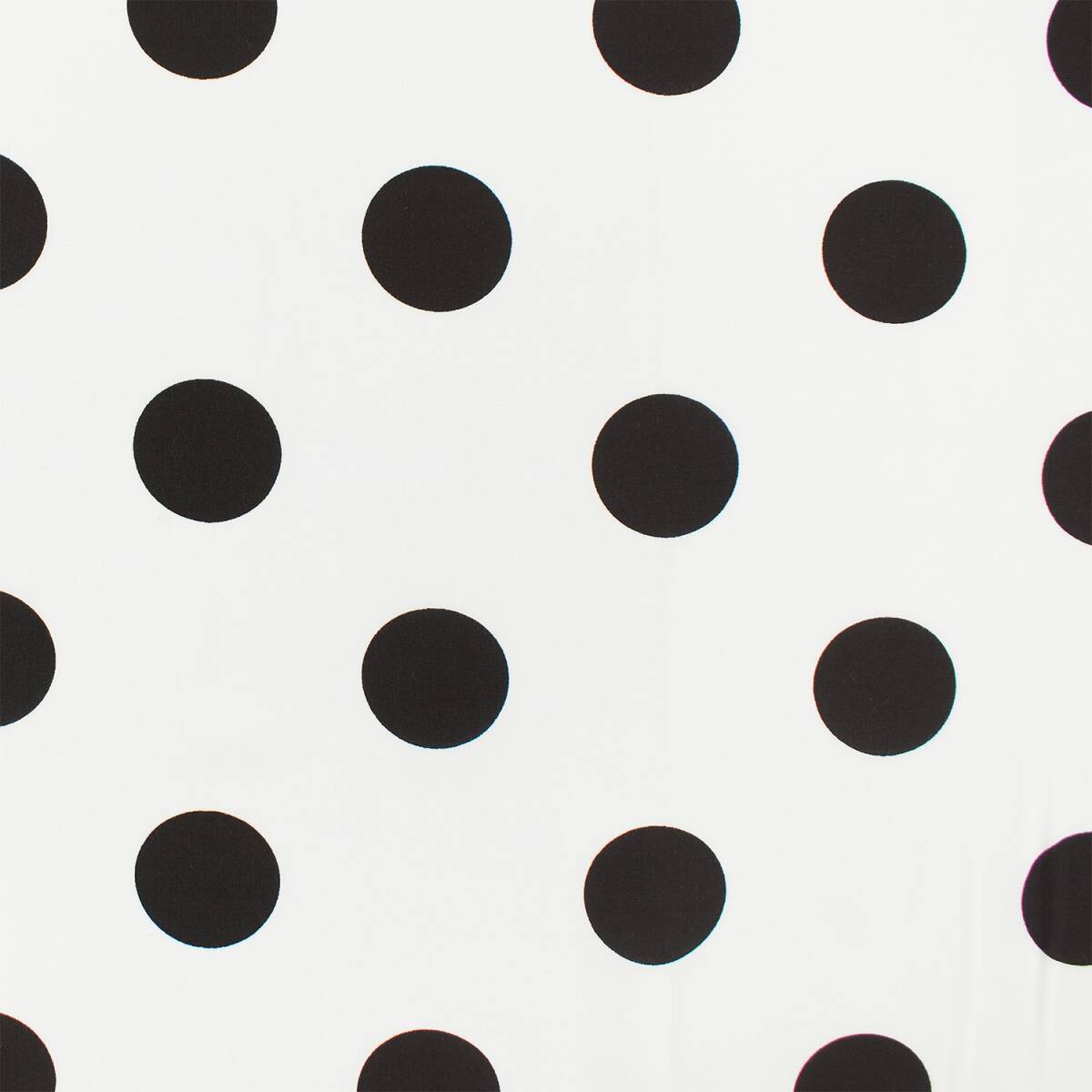 Viskose Stoff Polka Dots, 40mm, wei&szli box