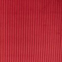 Cord Samt Stoff Wanja, Sommerfarben, uni burgundy