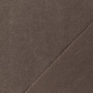 Canvas Stoff stonewashed, uni dunkelbraun