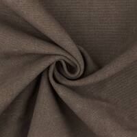 Canvas Stoff stonewashed, uni dunkelbraun