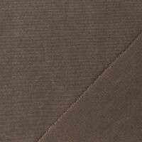 Canvas Stoff stonewashed, uni dunkelbraun