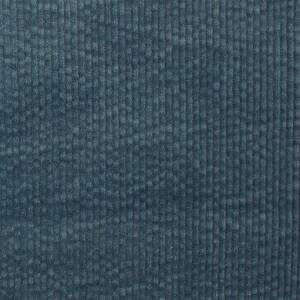 Cord Stoff Strech 6W, gewaschen, uni Jeansblau