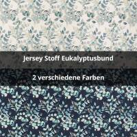 Jersey Stoff Eukalyptusbund