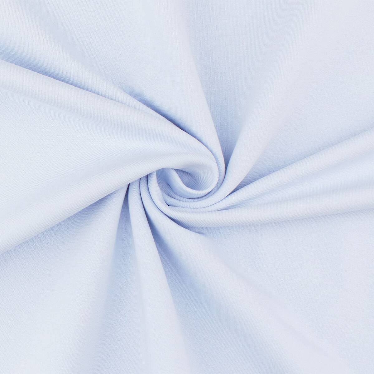 French Terry Stoff, uni babyblau *B-Ware*