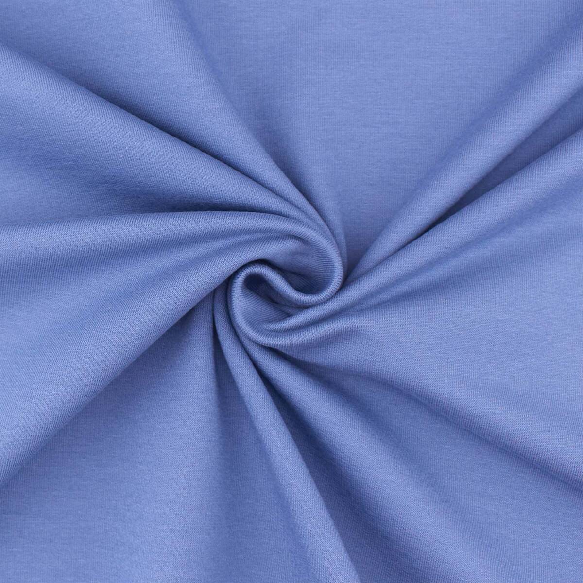French Terry Stoff, uni blau *B-Ware* box