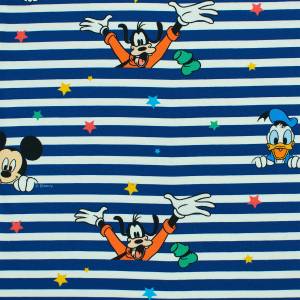 Jersey Stoff Mickey Mouse, Donald, Goofy, Pluto,...
