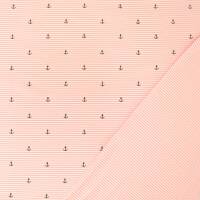 Jersey Stoff Streifen und Anker, rosa