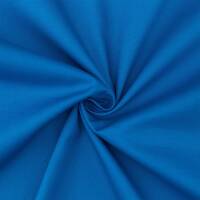 Baumwollstoff Heide, uni royalblau