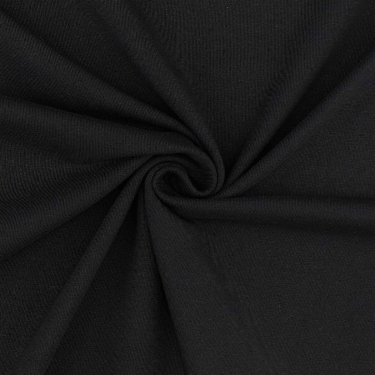 Jersey Vanessa, uni schwarz box