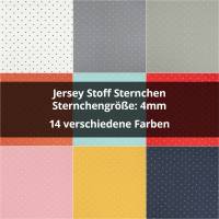   Jersey Sternchen 4mm