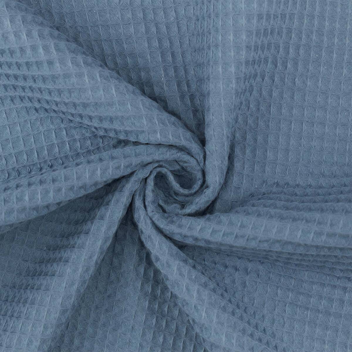 Waffelpiqué Lisa, mittelblau box