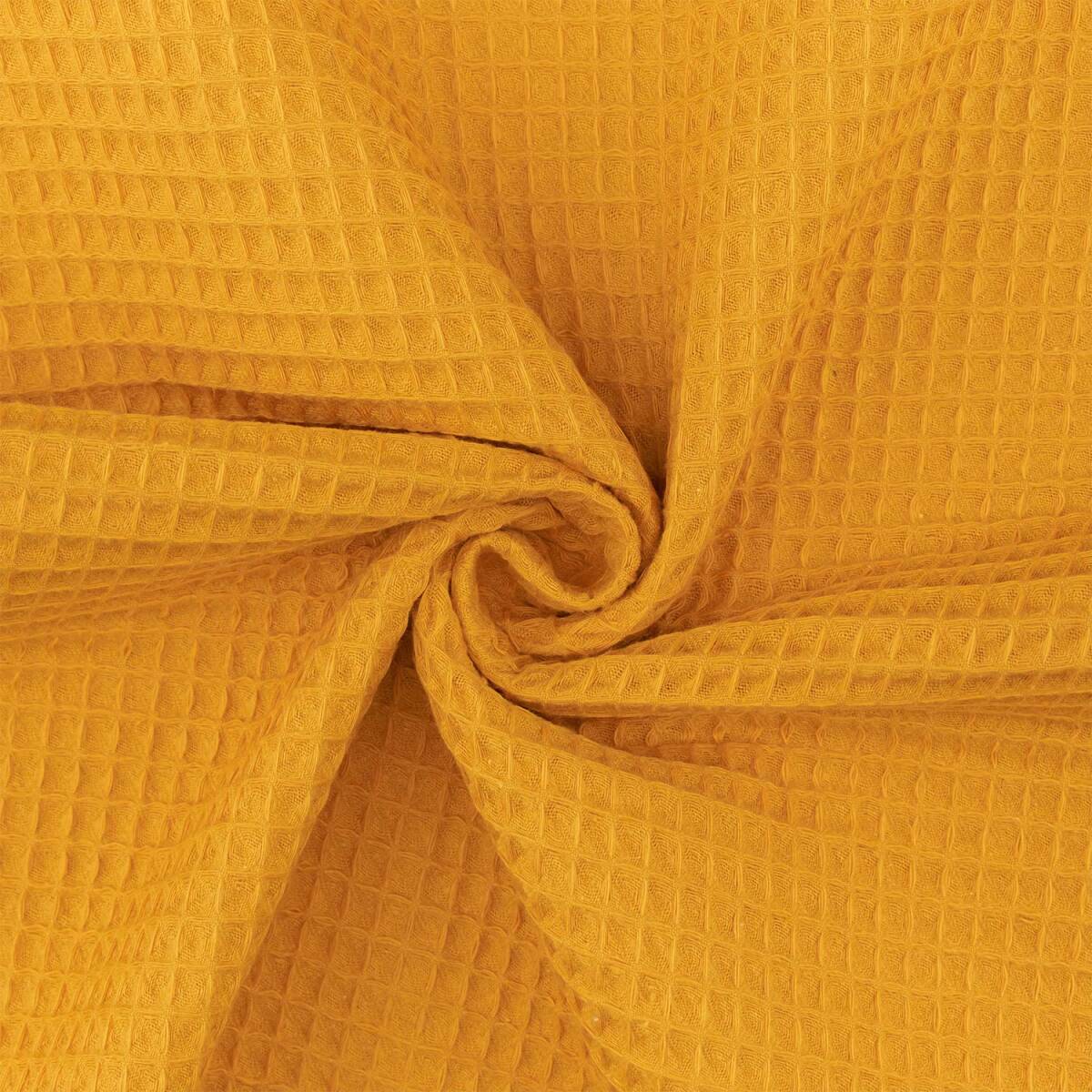 Waffelpiqué Lisa, ockergelb box