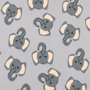 Jersey Elefantenköpfe, grau