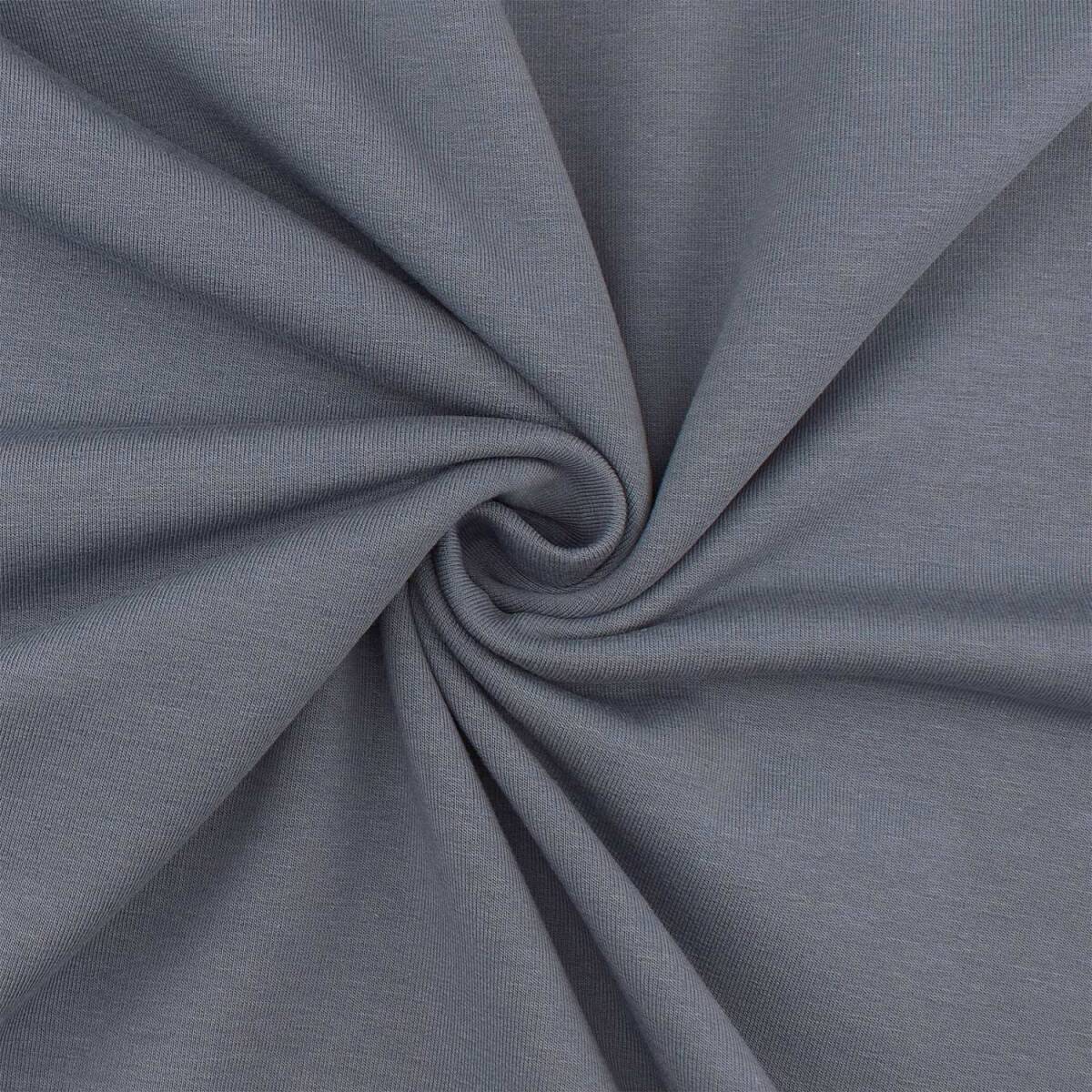 Sweatstoff Eike, angeraut, jeansblau box