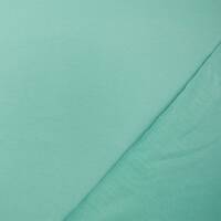French Terry Stoff Maike, unangeraut, uni dunkelmint