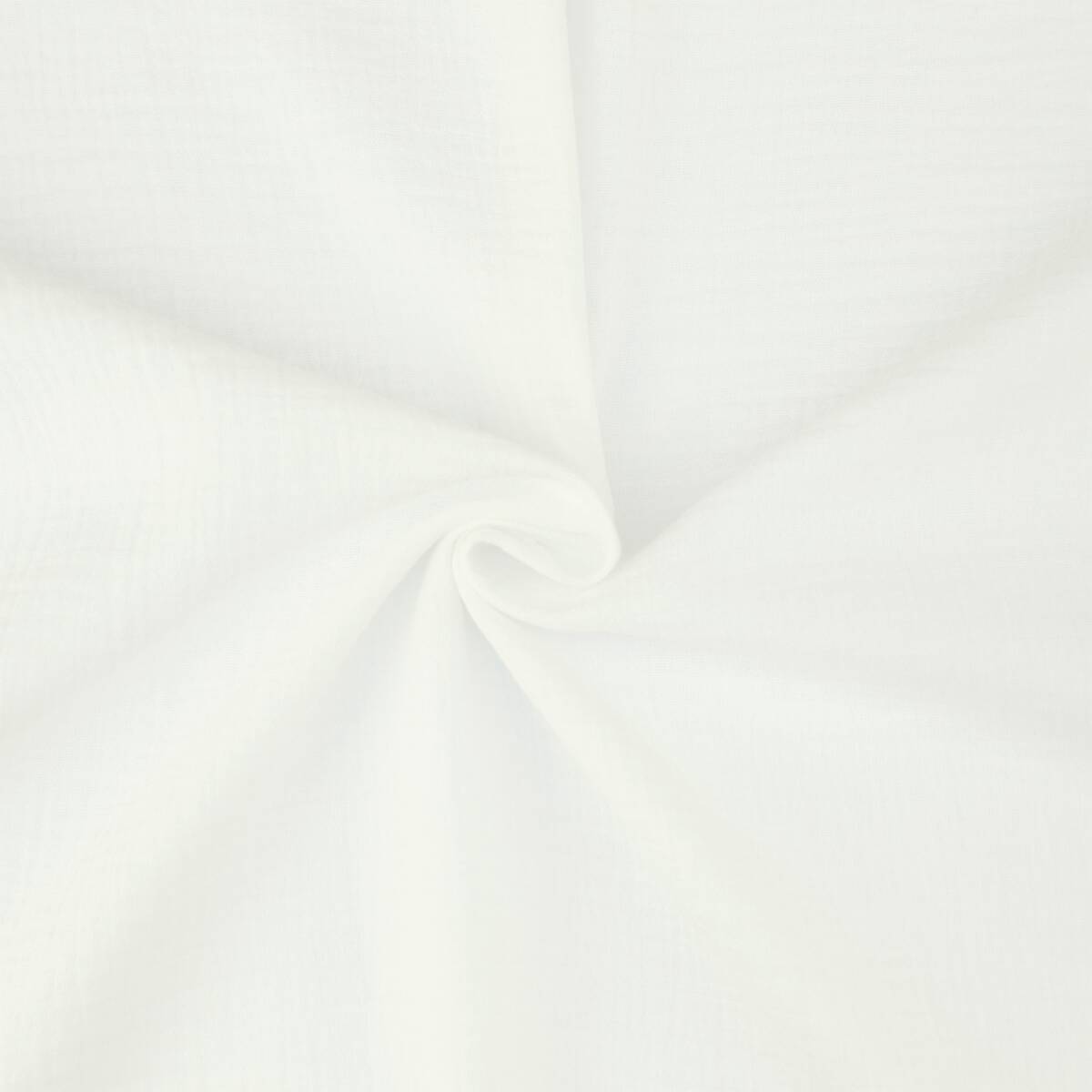 Musselin Sunny, Double Gauze, uni wei&sz box