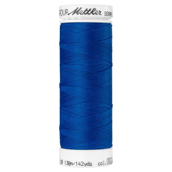 Mettler SERAFLEX®, elastisches Nähgarn, 130m, blau