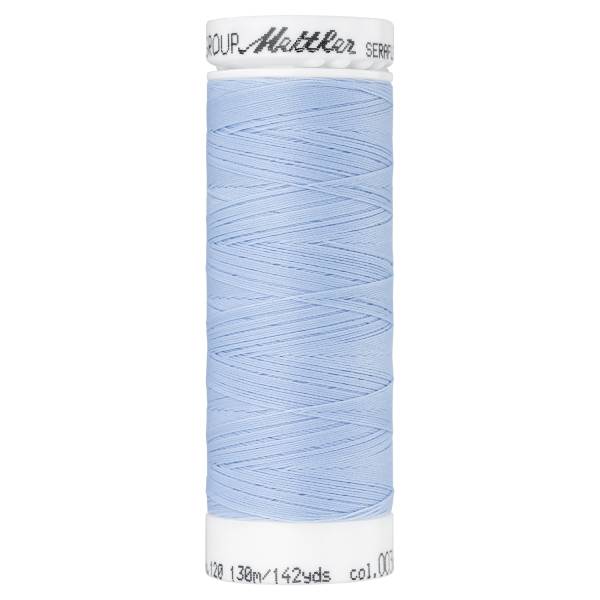 Mettler SERAFLEX®, elastisches Nähgarn, 130m, babyblau