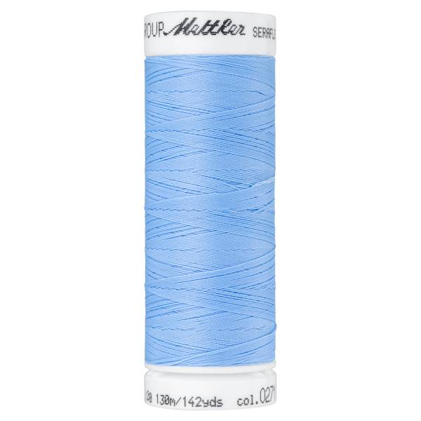 Mettler SERAFLEX®, elastisches Nähgarn, 130m, hellblau