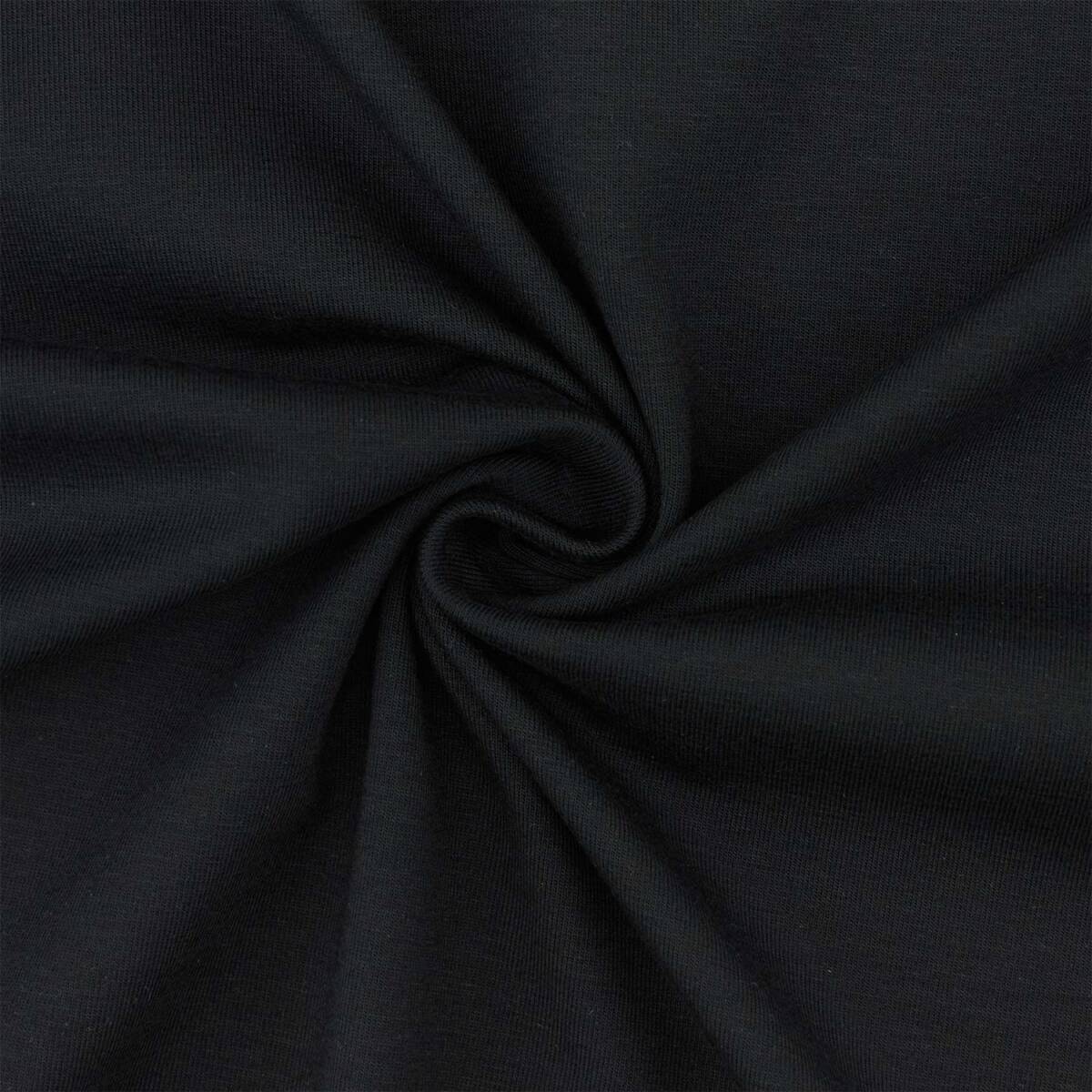 Jersey Cara, uni schwarz box