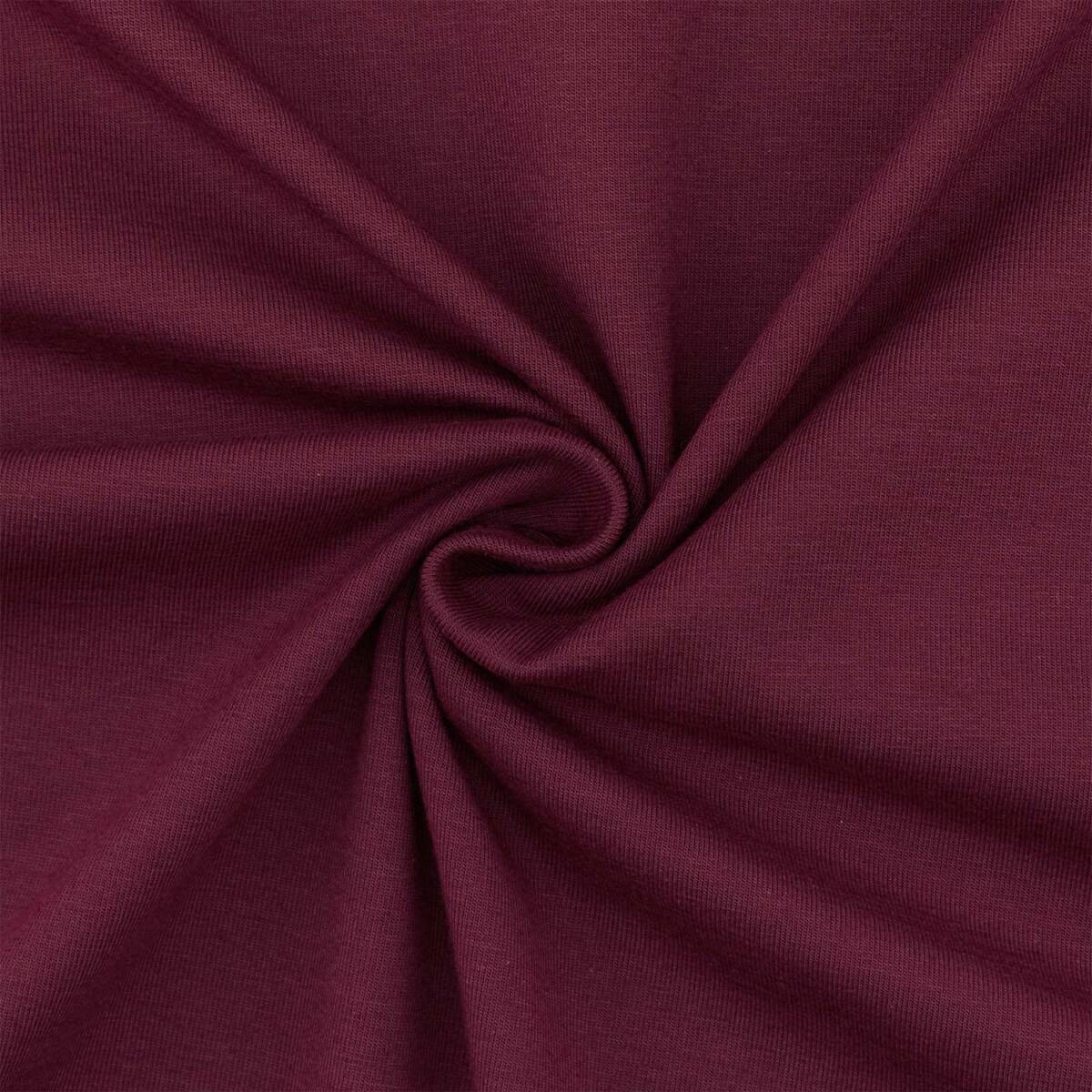 Jersey Cara, uni dunkelbordeaux box