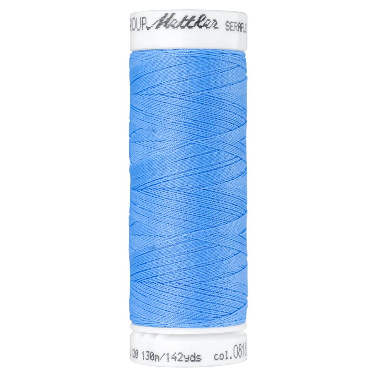 Mettler SERAFLEX®, elastisches Nähgarn, 130m, stahl
