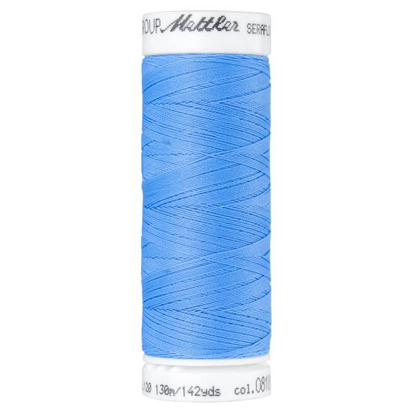 Mettler SERAFLEX®, elastisches Nähgarn, 130m, stahlblau